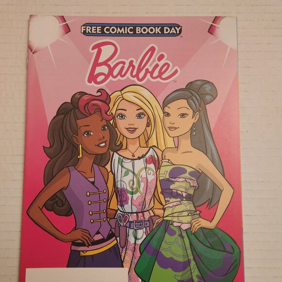 FCBD 2017: Barbie #1 (2017) Papercutz, Unstamped, NM - Picture 1 of 14